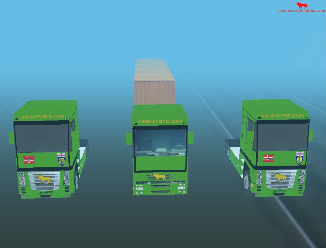 COCODRIS Truck Simulators with Fog