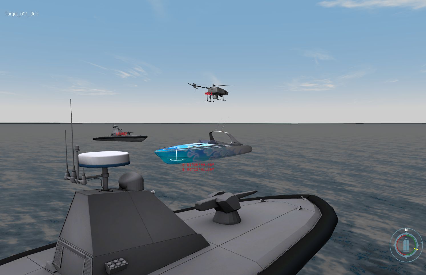 Maritime Simulation: USV Simulation