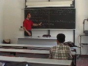 Tonelli Lecturing the IEPAL Students