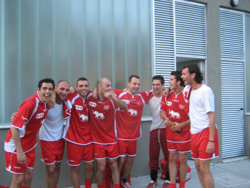 Liophant Football Team winning the Savona Campus 1st Cup