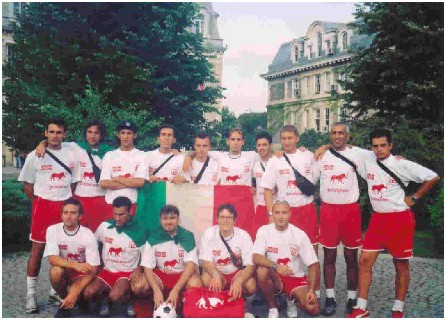 Liophant Football Team during Opening at Sportsfest2003 Istanbul