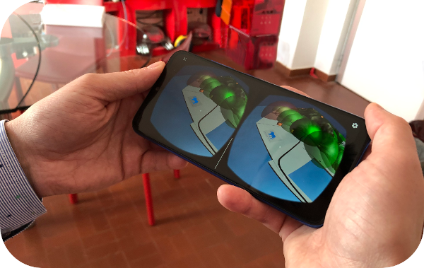 download the demo version for 3D view of ALACRES2 from your Smartphone with ALACRES2 Headset
