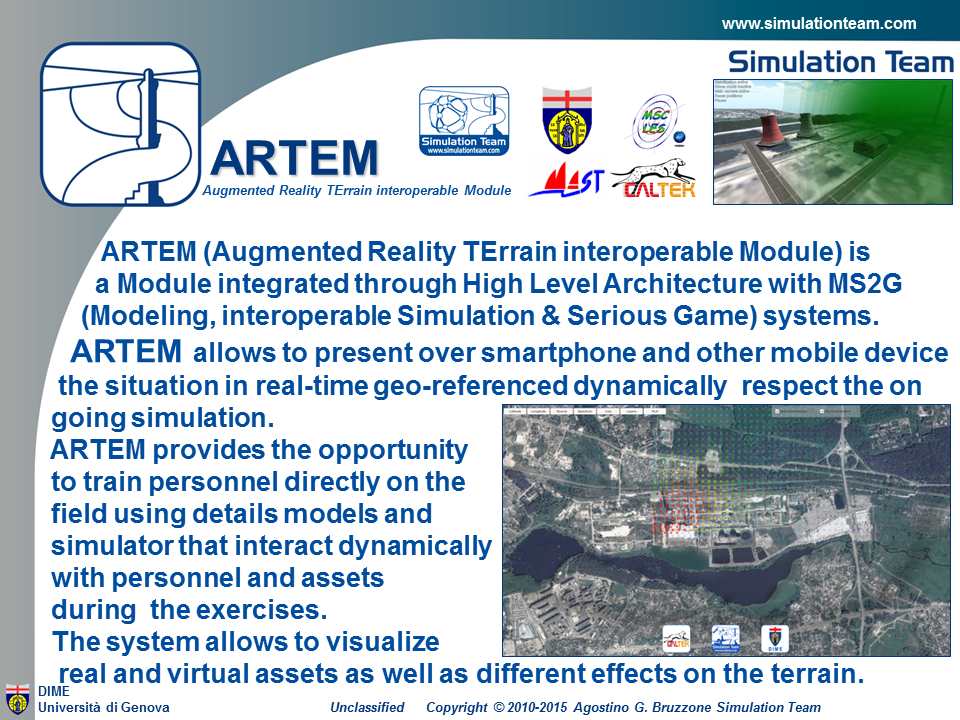 ARTEM Module (Augmented Reality TErrain interoperable Module)