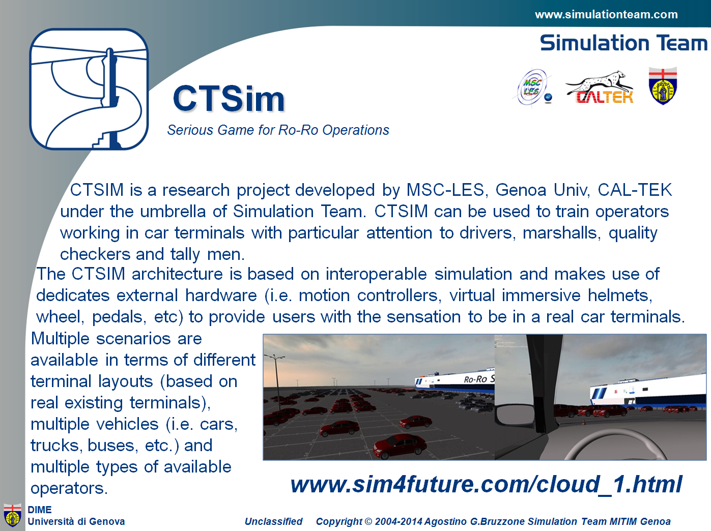 CTSim: Ro-Ro Operation Simulator