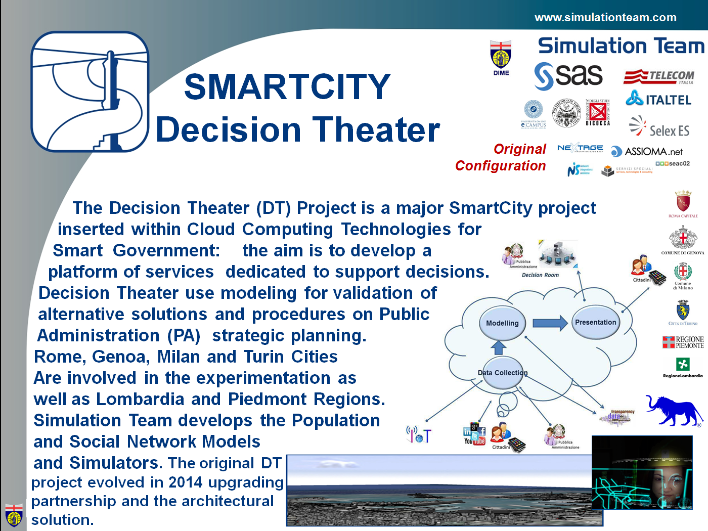 Smartcity Decision Theater Simulation